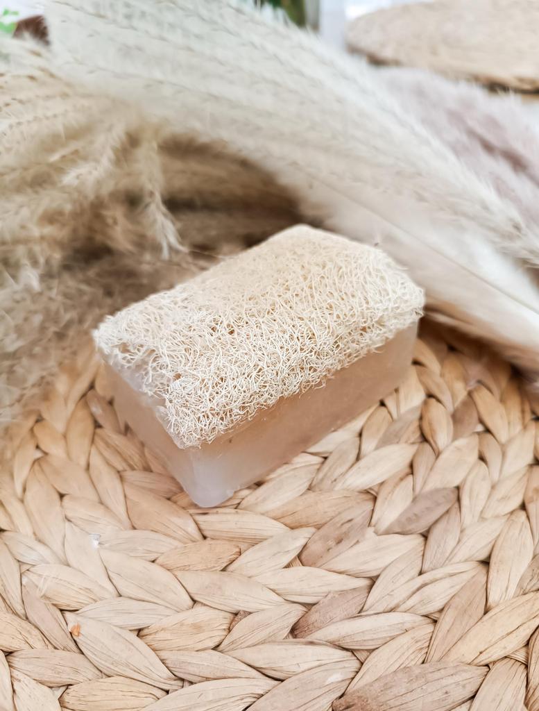 Escabel Натуральное рисовое мыло с тыквенными волокнами 120 гр.