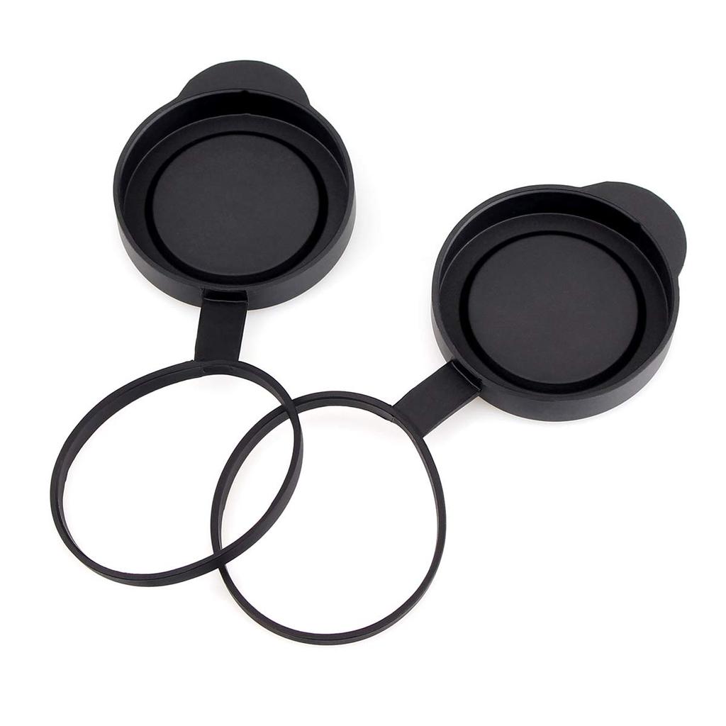 SVBONY 42 мм Защитные крышки для объективов бинокля, Подходят для наружного диаметра, Набор из 2 штук, Резиновые, для биноклей 52-53 мм