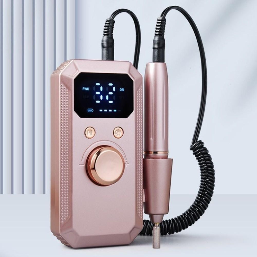 Low Noise Electric Nail File Cordless Electric Nail Sander Nail Drill Machine Manicure Accessory