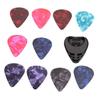 10PCS Random Color Guitar Picks & Guitar Pick Holder Stick-on Holder Finger Guitar Pick  Ukulele