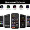 Светодиодная матрица пиксельная панель дисплея экран гибкий RGB автомобильный узор граффити прокручивающийся текст анимация магазин напоминание свет Bluetooth