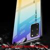 Чехол из закаленного стекла для Samsung Galaxy S21 Ultra S20 FE S10 Plus Note 20 10 Lite S9 S8 9 S10e, чехол для телефона с постепенным изменением, пословица