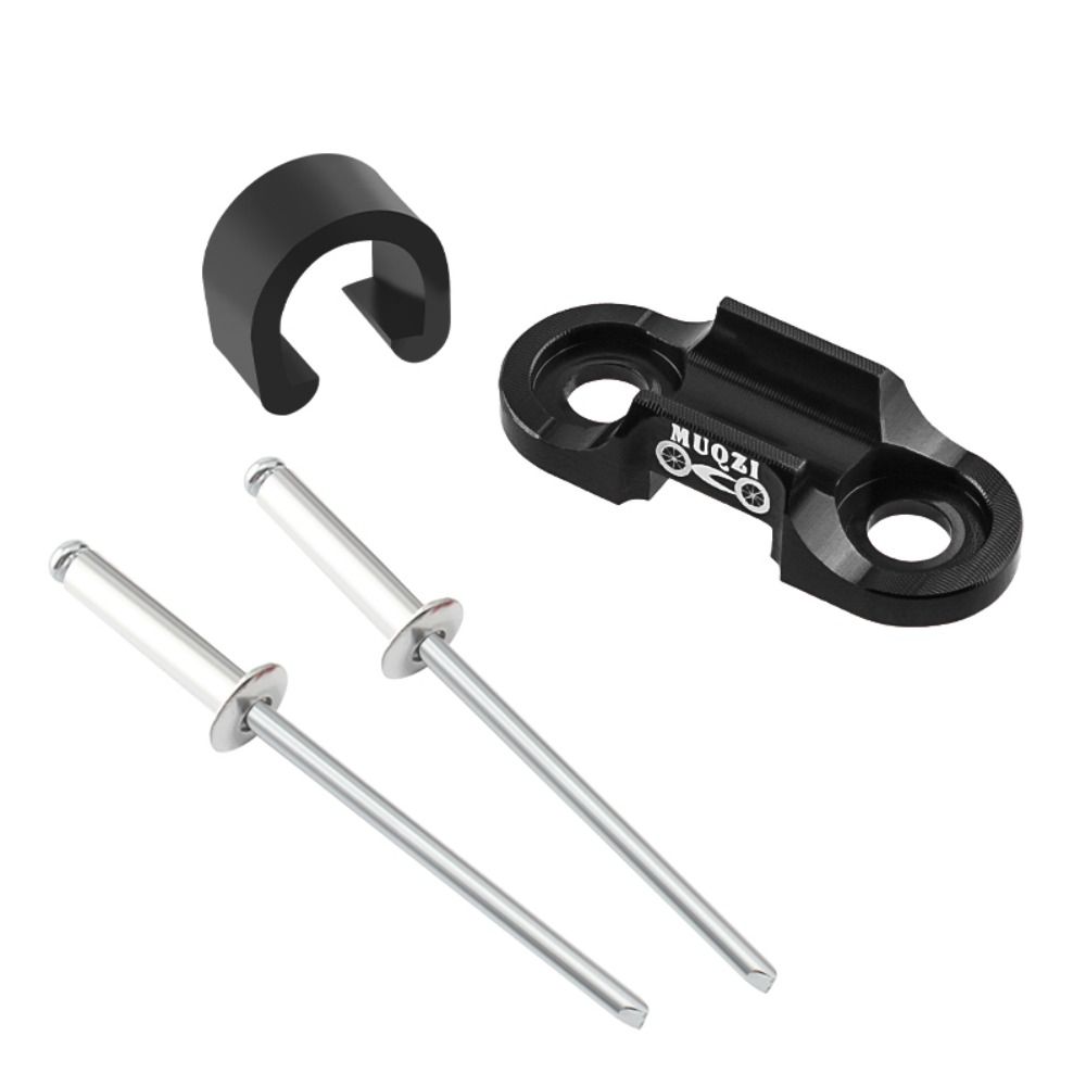Stable Bicycle Brake Cable Guide Universal Wire Tube Clamp Pipe Buckle Base Road Bike