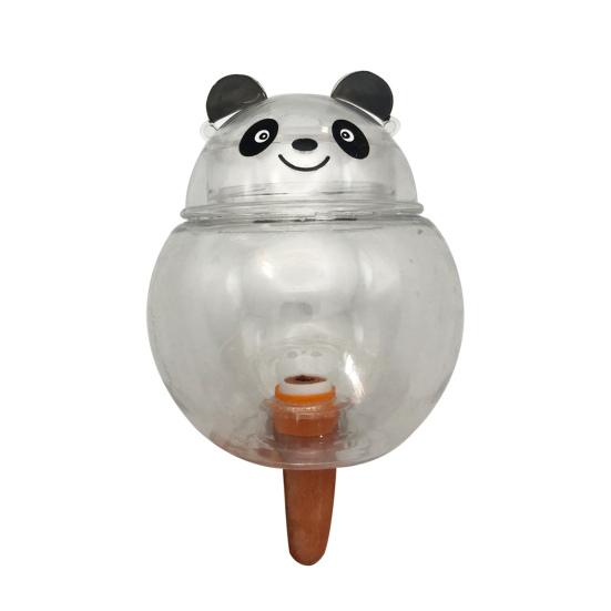 1/2/3 шт. Автоматическое устройство для полива цветов Дизайн панды Самополивающийся плантатор Вставка Регулятор влажности почвы Прозрачная поилка для растений