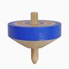 Castle Enterprise Traditional Wooden Toy Color Throwing Top Blue (with String),