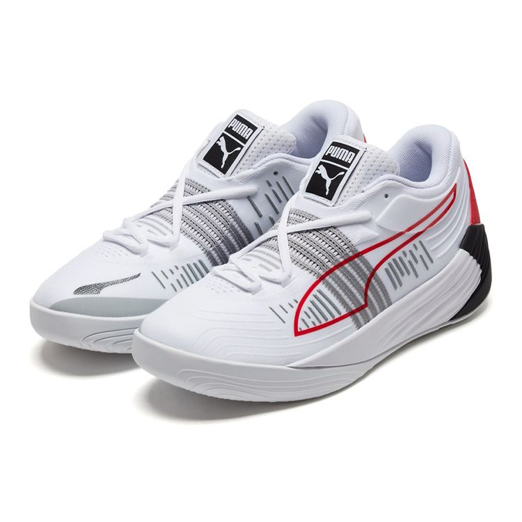 Puma Suede Classic Унисекс Белый Красный 195514-04