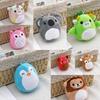 Squishallow Keychain Animal Koala Unicorn Bear Deer Stuffed Toy Gift Children