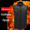 Graphene Heated Vest: Rechargeable, Unisex, Padded Electric Outerwear