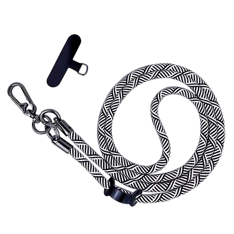 B Style 8mm Phone Lanyard Crossbody Strap with Tether Tab