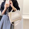 Trendy Vertical Canvas Tote Bag For Women Casual Style With Ample Space And Unique Design