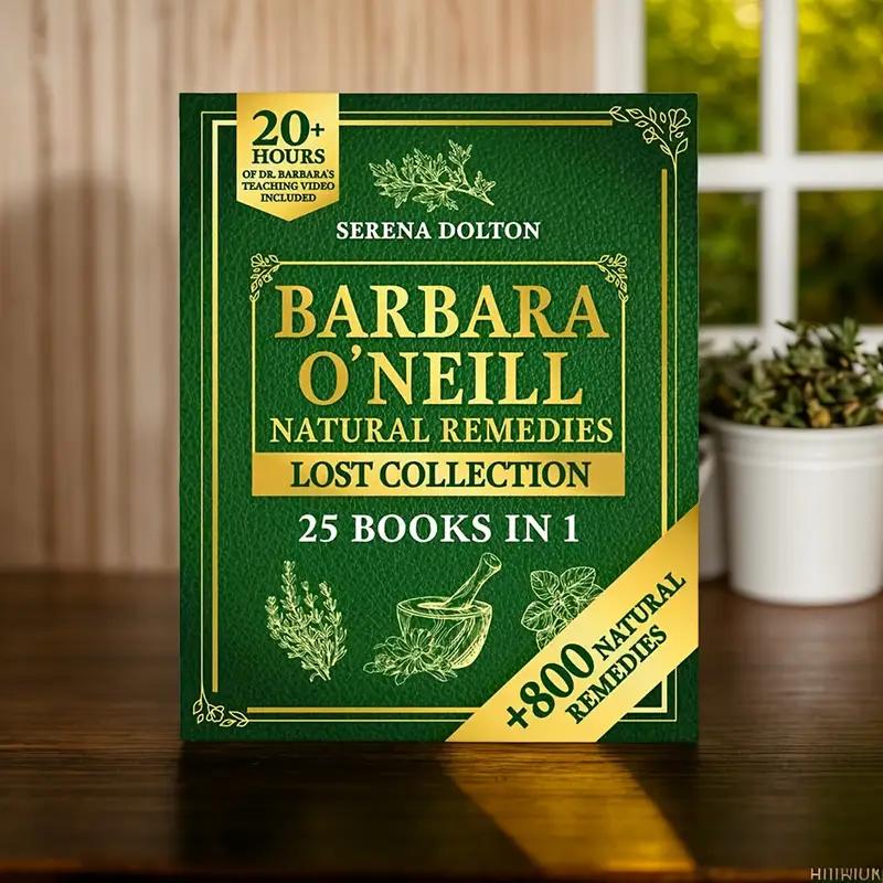 Barbara O'Neill Natural Herbal Remedies Complete Collection: 800+ Natural Remedies for Holistic Health, Well-being & Drug-Free Lifestyle