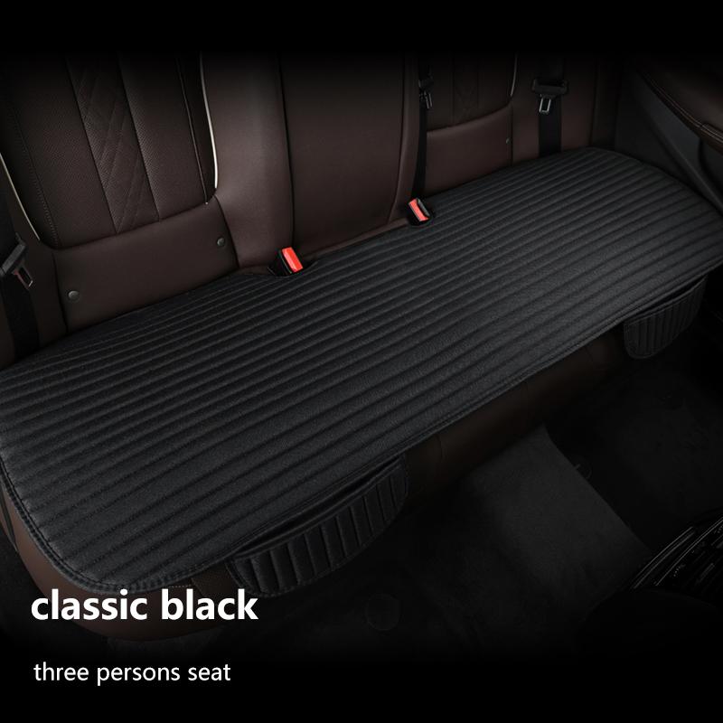 Чехол на сиденье автомобиля из льна, защитная подушка для сиденья, автомобильная спинка, наволочки, коврики, набор автомобильных принадлежностей Four Seasons