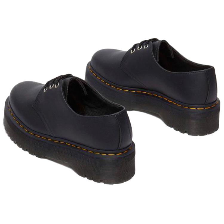 Dr. Martens Leather Versatile Casual Shoes Women Shoes Black 32064001