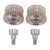 2PCS 3D Printer Extruder Gears Kit 55HRC Hardened Steel 3D Printer Drive Extruder Wheel Gear for K1