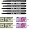 Инструмент для проверки Ручка-детектор фальшивых купюр Ручка-маркер для защиты денег Ручка-детектор денег
