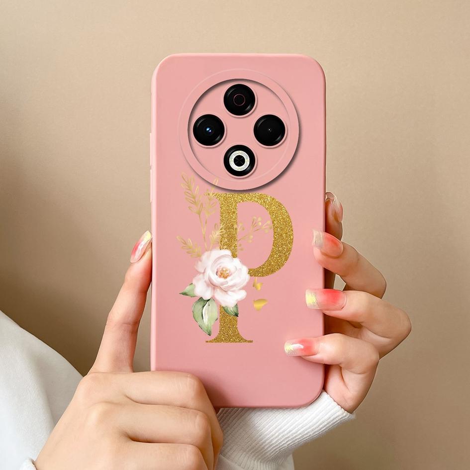 Чехол для Tecno Spark GO 1 2025 Sprak 30 20 Pro 30C Pop 9 Camon 30S Pro 4G 5G популярные цветы AZ буквы мягкий силиконовый противоскользящий чехол для телефона Tecno