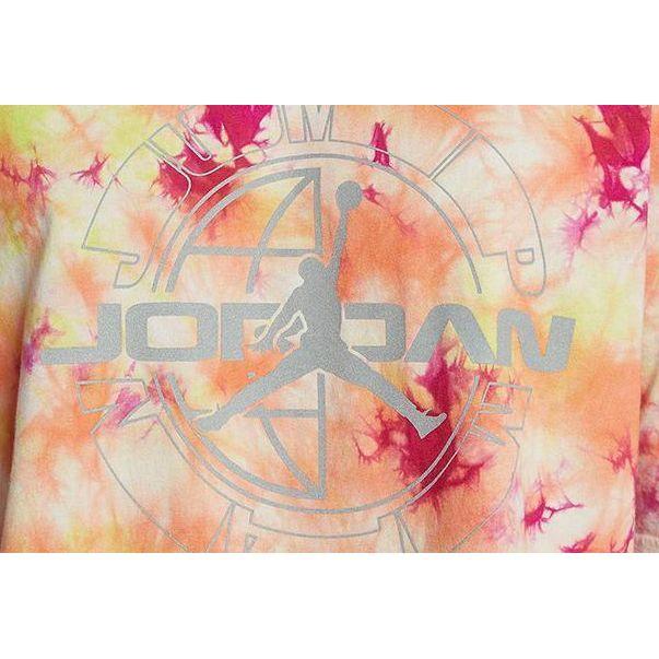 Nike Футболка с круглым вырезом и принтом в виде букв Tie-Dye, мужская, желтая, CD9661-336