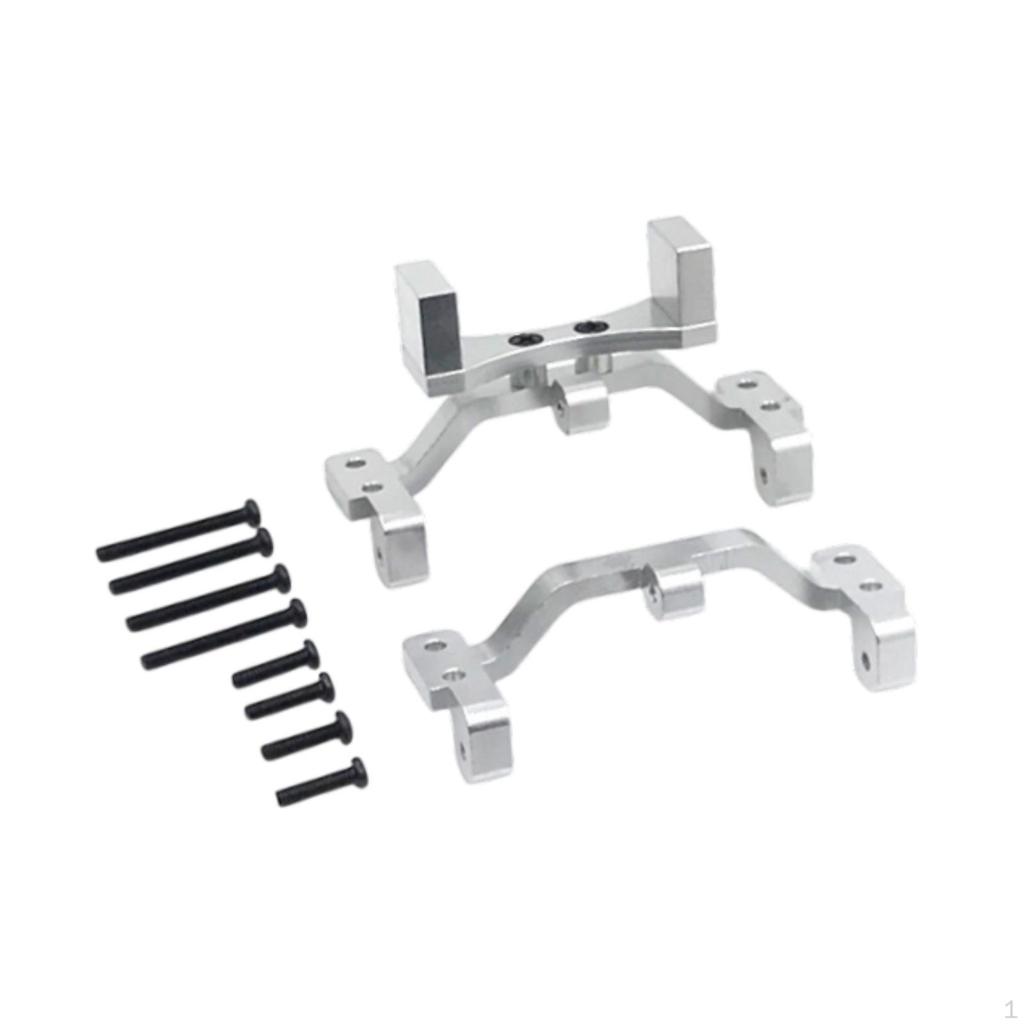 Metal Pull Rod Servo Mount Set Fixed Lightweight Vehicle Portable Replacement 1:16 Scale RC