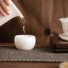 Sushitaoci Ice Jade Master Cup, Light Ink Autumn Mountain Arhat Tea Cup, Personal Use Teacup, Gift Set