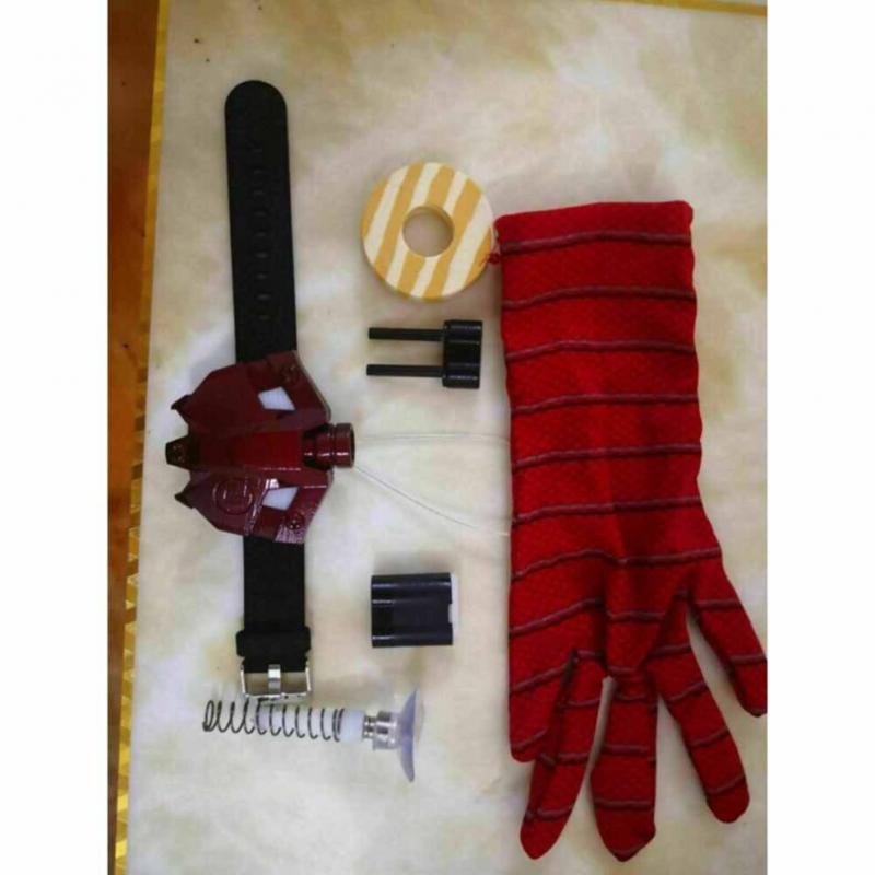 Улучшенный Ручной Работы Удивительный 2 Человек-паук Магнитный Светодиодный Веб-шутер Косплей Реквизит Игрушки