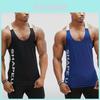 Премиальное качество Мужская майка без рукавов для бодибилдинга