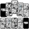 Case for Samsung Galaxy S25 S24 S23 iPhone 16 15 Xiaomi Redmi Note 14 13 12 16E 11 Pro Max OPPO Moto Huawei Ahegao Hentai Manga Anime Girl Waifu Cover