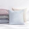 New Style Small Fresh Plaid Striped Plain Pillow Cotton and Linen Pillow Case Sofa Pillow Bed Cushion