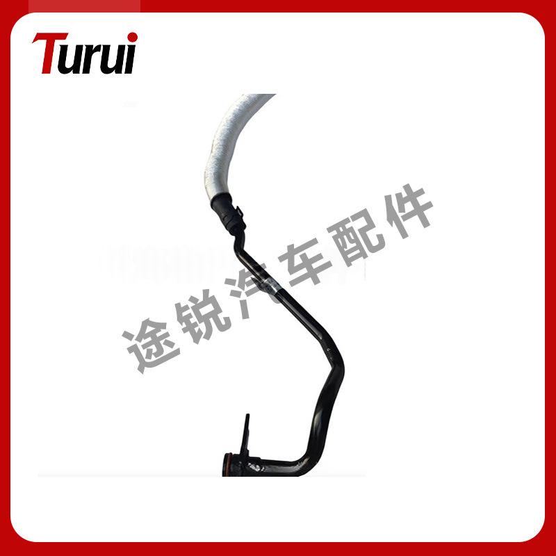 The LR094410 Turbocharger Hose fits Land Rover Discovery Sport, Range Rover Evoque, and Jaguar J9C7333.