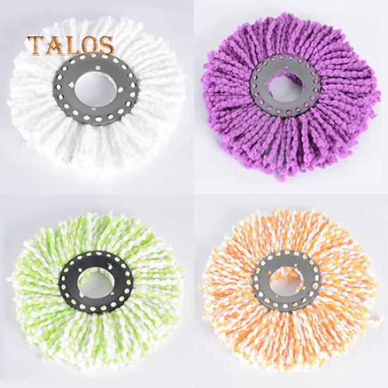 Прочная вращающаяся на 360 градусов головка, легкая волшебная вращающаяся тряпка из микрофибры для пола, насадка для швабры, бытовая