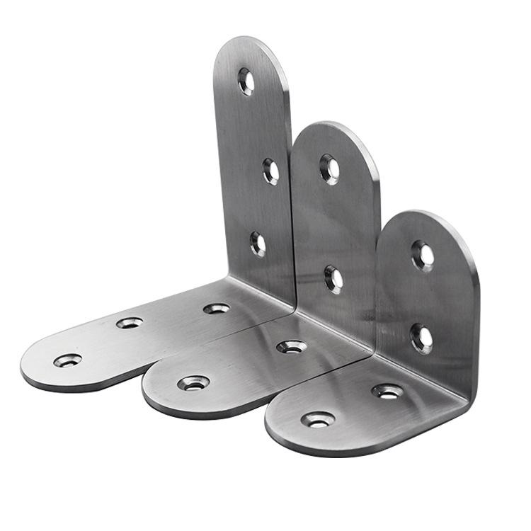 Усиленный угловой кронштейн из нержавеющей стали 90° L-образной формы