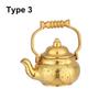 Accessories Kitchen Toy Dolls House Furniture Miniature Teapot Mini Watering Pot Dollhouse Kettle