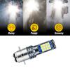 1 шт. H4 BA20D P15D светодиодные лампы для фар мотоцикла 6000k Hi/lo Beam 3030 12SMD Moto LED аксессуары для скутера ATV противотуманные фары желтые