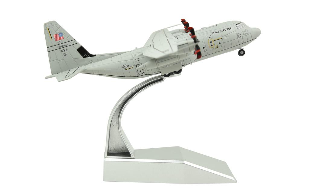 Военно-транспортный самолет TANG Super Hercules, готовый продукт из сплава, краска для ВВС США, модель самолета, модель DYNASTY(TM) 1/200 С-130J