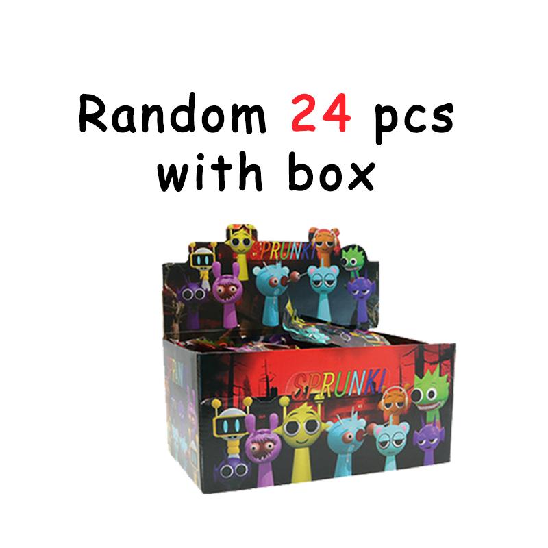 Game Sprunki Pvc Figure Toys 7cm Sprunki Incredibox Action Figures Collection Model Doll Toy for Kid Birthday Christmas Gift