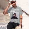 Cactus T-shirt High QualityUnisex LOOK MOM I CAN FLY Tee Hip Hop Short Sleeve Tshirts Tops 80550 2026 Model