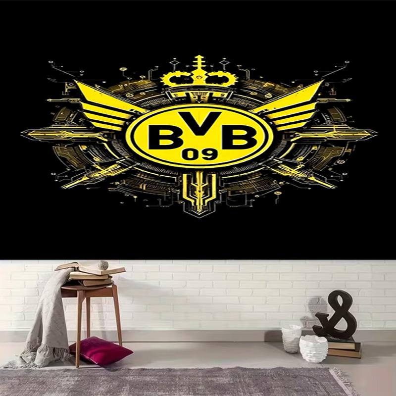 1pc Borussia Dortmund Tapestry, Living Room, Bedroom, Office, Party Decor, Ideal Festive Gift