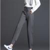Winter High Waist Thick Sports Trousers Women Fashion Casual Plus Velvet Elastic Drawstring Thermal Cashmere Sport Pants Baggy