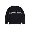 Uniqlo Свитшот с принтом персонажа мультфильма Кита Харинга, с круглым вырезом, унисекс, черный 446370-09