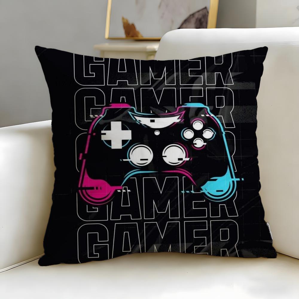 Игра Красочные Граффити Игра Геймпад Чехол для Подушки Мягкий Легко стирающийся Наволочка Универсальный для Дивана Кровати Путешествий и Офиса