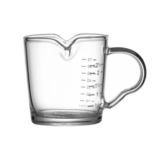 Yousheng молочная чашка нескользящая антитрещина со шкалой с деревянной ручкой носик мерный стакан для дома