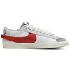 Nike Blazer Low 77 Jumbo White University Red Мужские кроссовки Photon-Dust Light-Smoke-Grey DQ8769-100