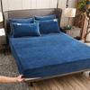 2025 New Bed Cover Flannel Bed Linen Elastic Fitted Sheet Soft Mattress Protector (Pillowcase Need Order)