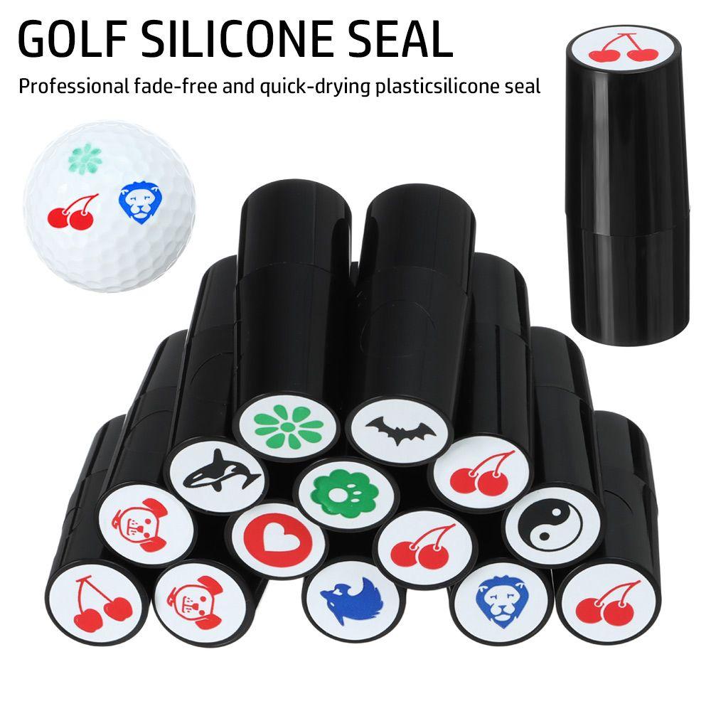 Outdoor Sports Golfer Gift Plastic Golf Ball Stamper Mark Seal Golf Stamp Marker Golf Accessories
