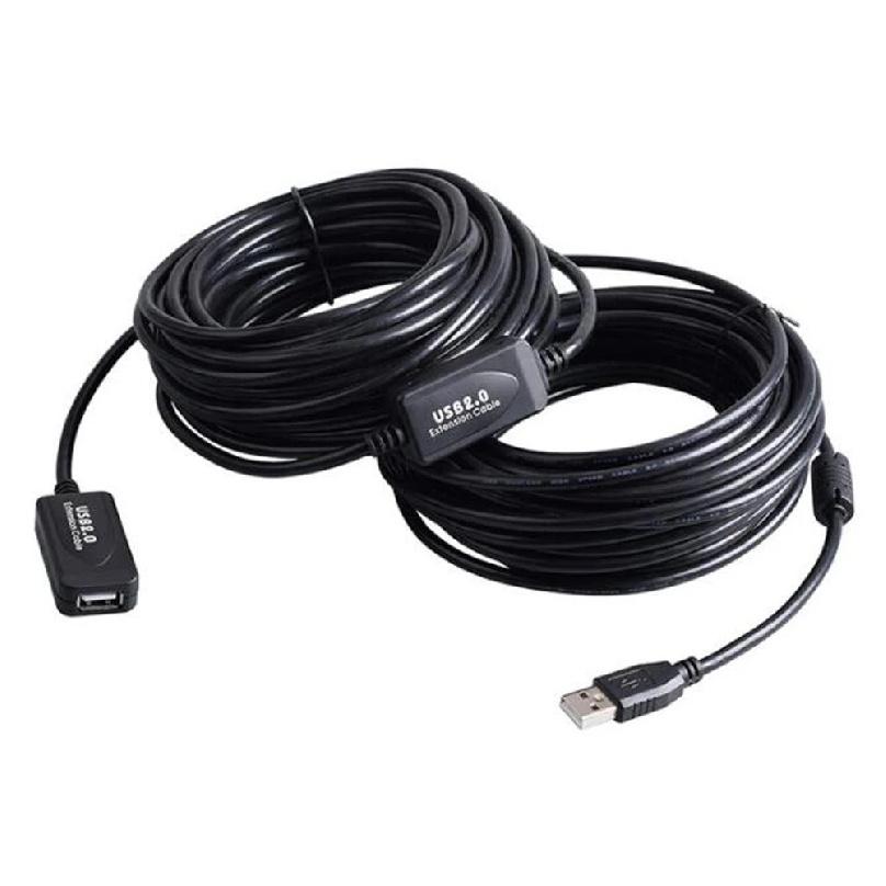 3M 5M 10M 15M 20M 25M 30M USB 2.0 Удлинительный кабель Папа-Мама Активный повторитель Удлинитель для беспроводной сетевой карты USB-адаптер Кабель