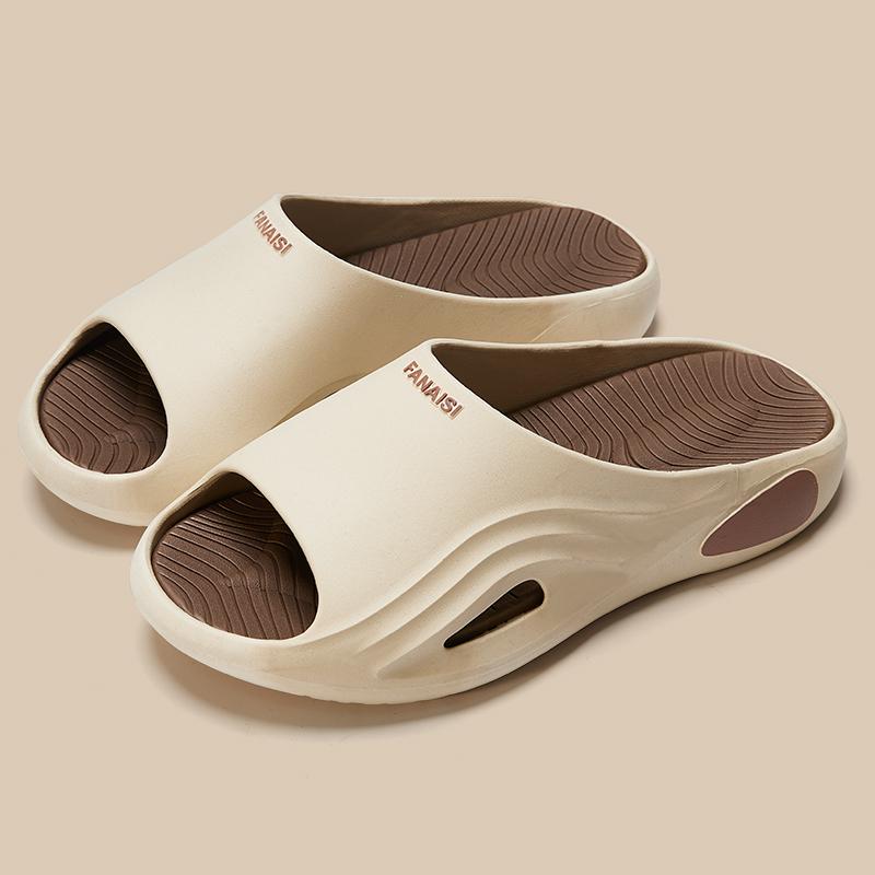 Мужские нескользящие тапочки для дома/улицы 2025: Летний стиль, Готовый к купанию, Унисекс и Всесезонный