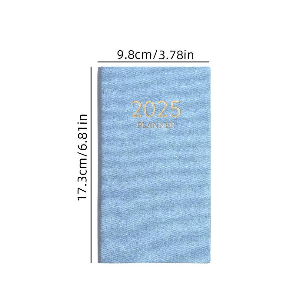 A6 2025 Повестка дня Книга Список дел Ежедневный Еженедельный Ежемесячный Планировщик Список дел Английский Блокнот Студенты