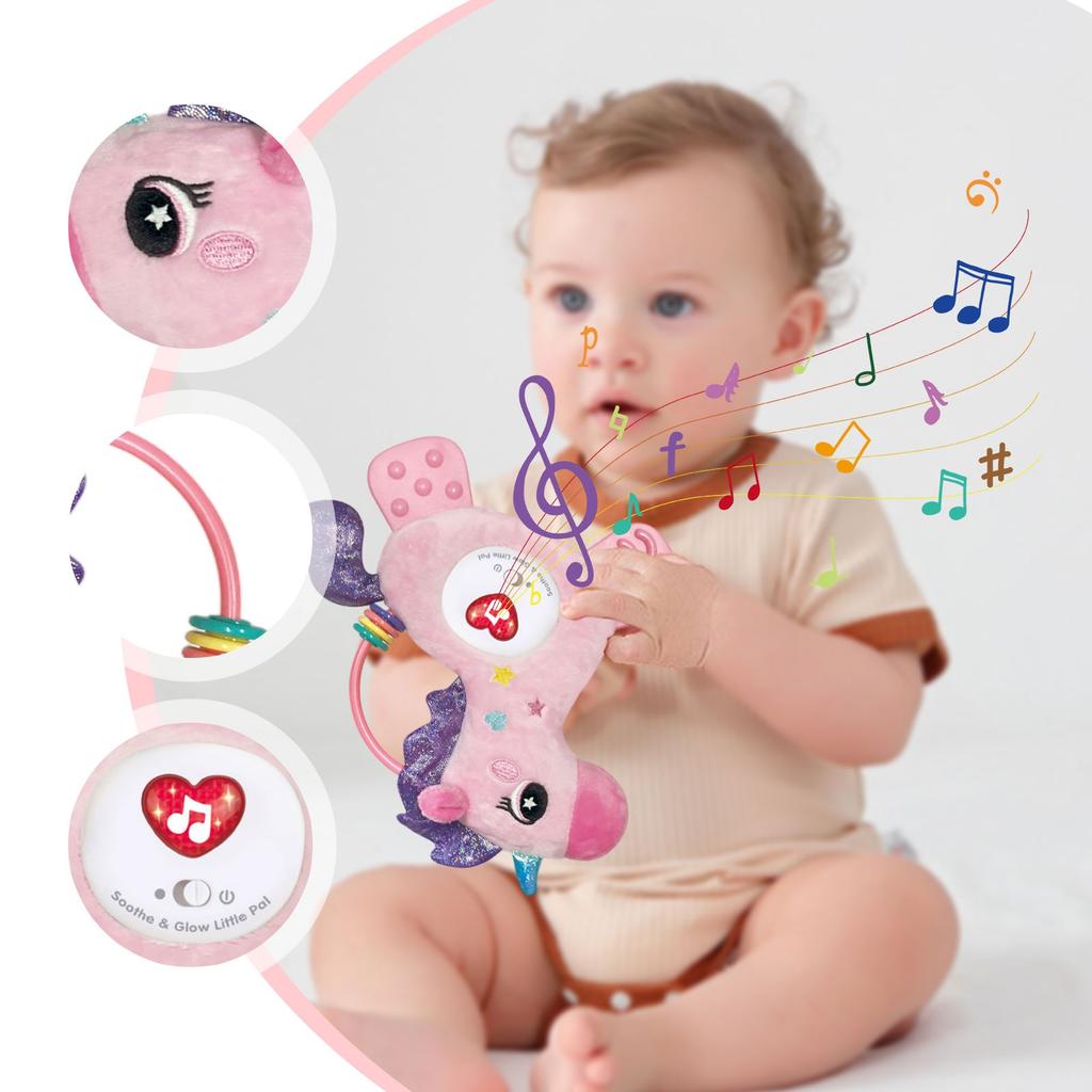 Звуковая и световая кукла-комфорт, устройство для сна, звуковая кукла, детская игрушка