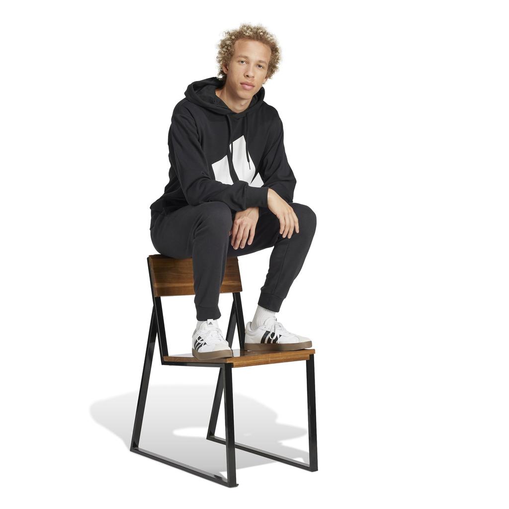 Adidas Essentials Big Logo French Terry Hoodie KTF13 Men's Black/White (IN6164) J/2XL