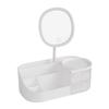 Многофункциональный органайзер для макияжа с зеркалом и местом для хранения средств по уходу за кожей