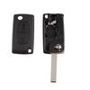 2-кнопочный автомобильный сменный флип-брелок с лезвием для 207 307 308 407